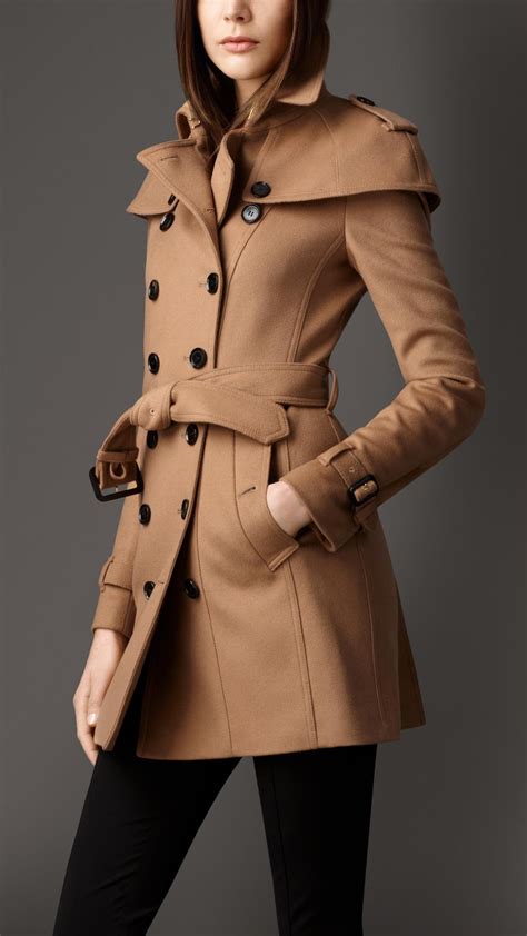 burberry brown single breasted tailored coat|Burberry trench coats for ladies.